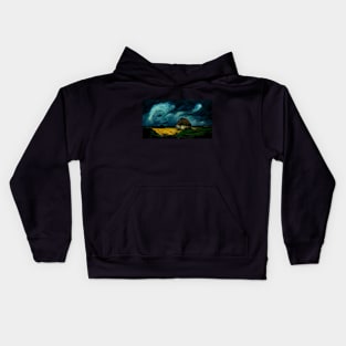 The Sky of Vincent Van Gogh (Day41) Kids Hoodie